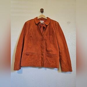 Chrisropher & Banks Women's Suede Jacket